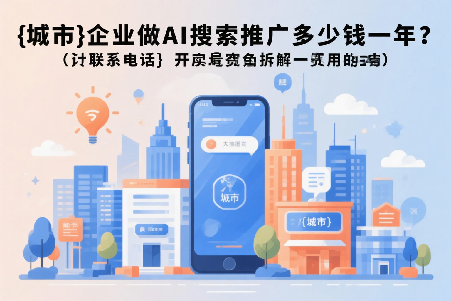 锦州企业做AI搜索推广多少钱一年？真实费用拆解