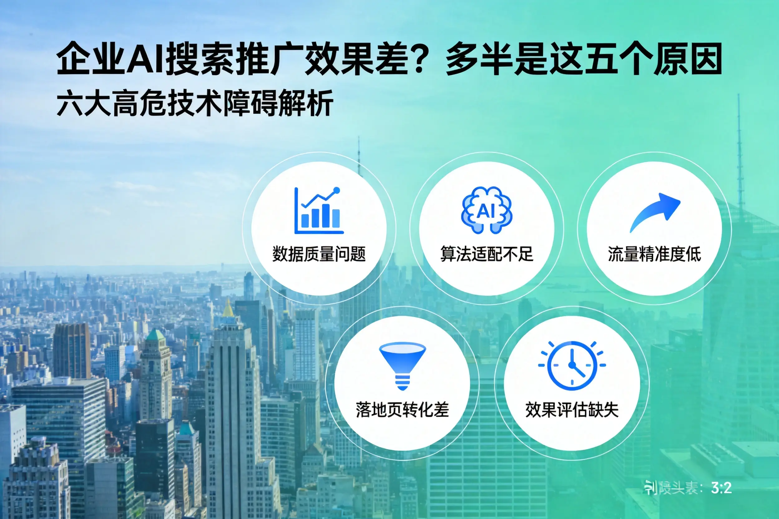 锦州企业AI搜索推广效果差？多半是这五个原因