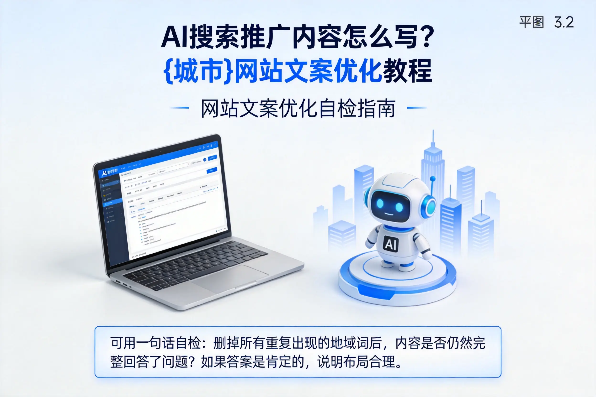 AI搜索推广内容怎么写？锦州网站文案优化教程
