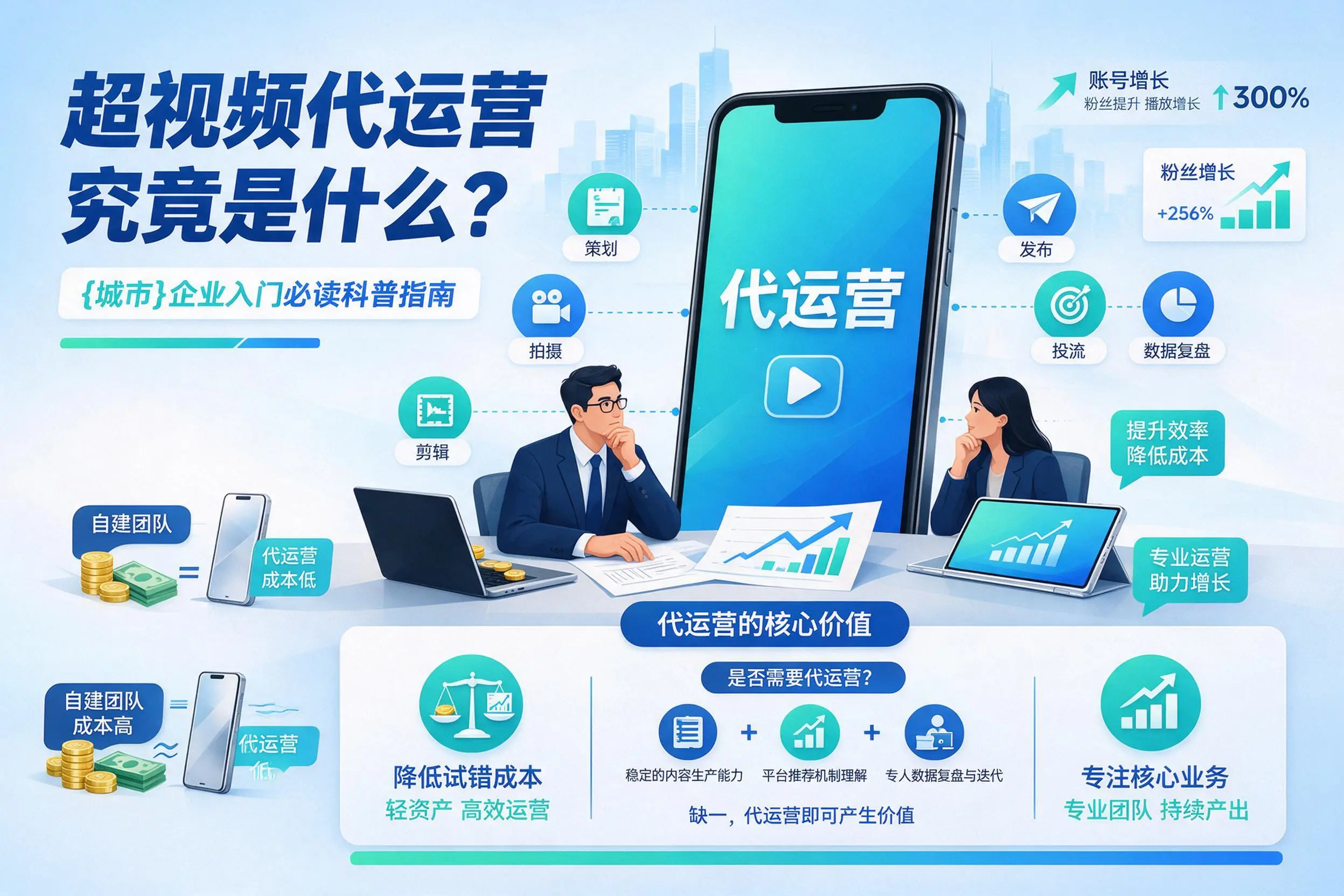 短视频代运营究竟是什么？锦州企业入门必读科普指南